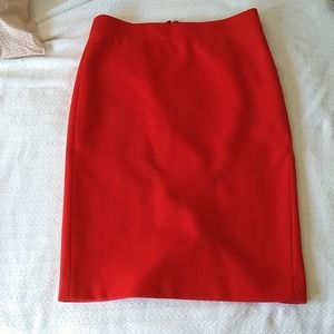 JCrew Tall Wool Pencil Skirt